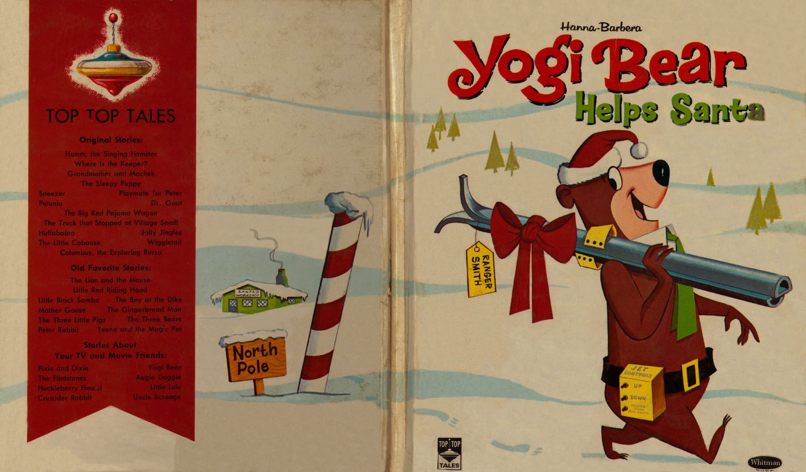 Yogi Bear Helps Santa Cover